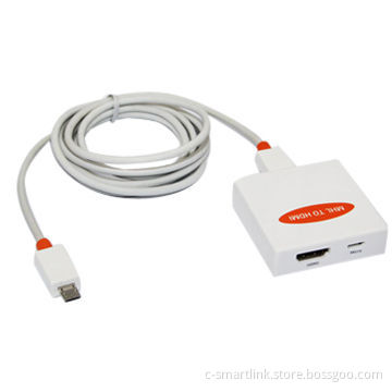 MHL2.0 to HDMI cable/supports 3D/built-in RCP function, L=1.5M, 1080P to 1080P